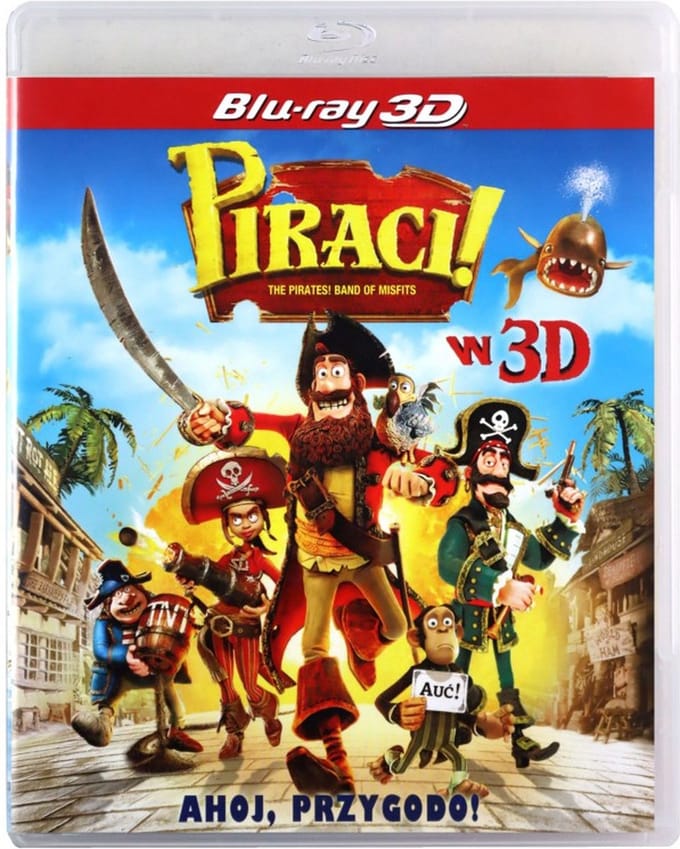 De Piraten! Alle Buitenbeentjes aan Dek [Blu-Ray 3D]