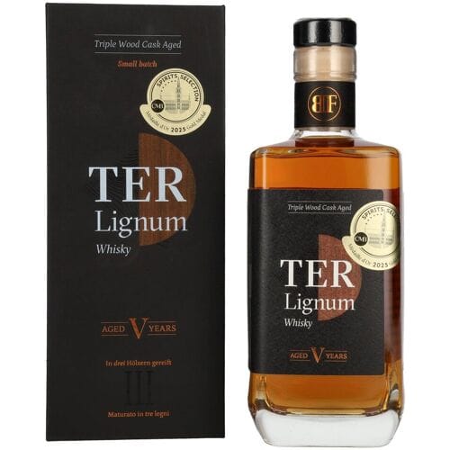 Roner TER Lignum Whisky 40% Vol. 0,7l in geschenkverpakking