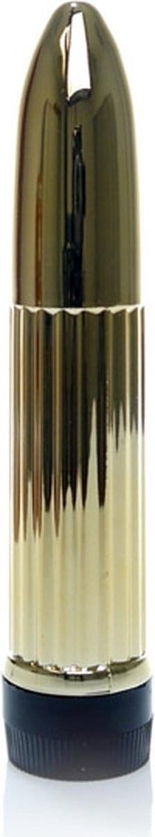 Lady Finger mini vibrator goud - 13 cm