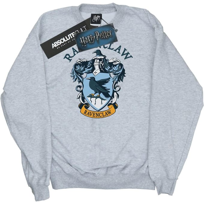Harry Potter Meisjes Ravenclaw Sweatshirt (Sportgrijs)