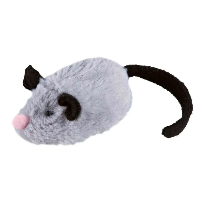 Trixie Active - Mouse - Beweegt uit zichzelf - Reageert op aanraking - 8 cm