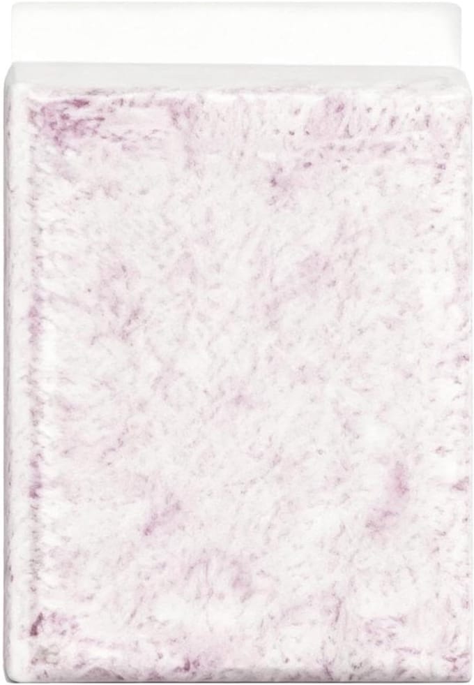 Bodembedekking Papier - Dierbedding - Warmte Vasthouden - Geurcontrole - 21x16x10.5 cm - Wit Violet