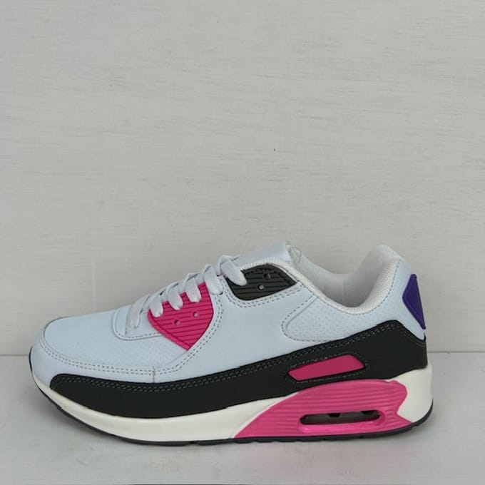Air sneakers grijs wit paars Paars / 36