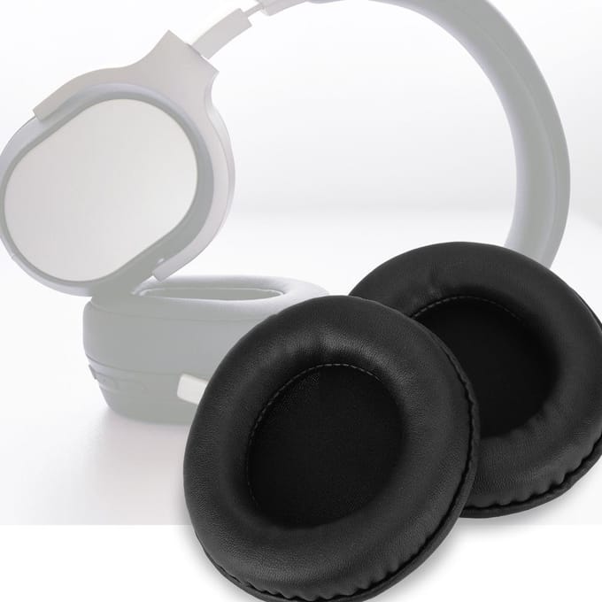 95MM Universele Vervangende Oorkussens Zacht Schuim Kussen Headset Hoes Etui black