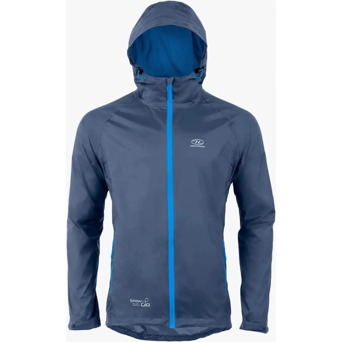 Highlander regenjas Stow & Go Maat S - marineblauw