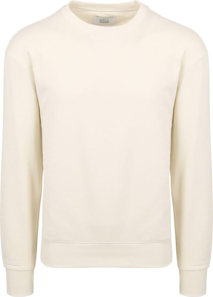 King Essentials The George Sweater Ecru - Maat XL - Heren - Sweaters