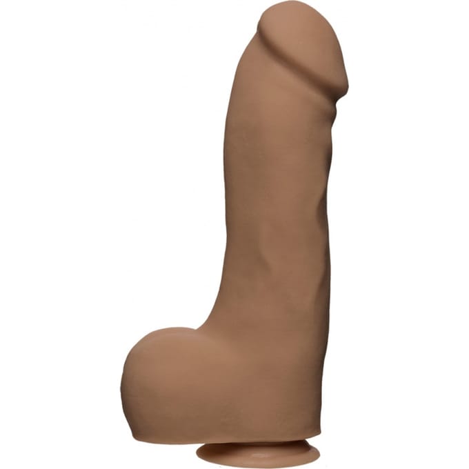 Doc Johnson - Thin D Realistische Dildo met Ballen - 30 cm