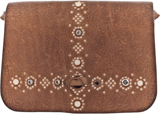 b.belt Leren Gordeltas Schoudertas Maya Beltbag Cognac Bruine