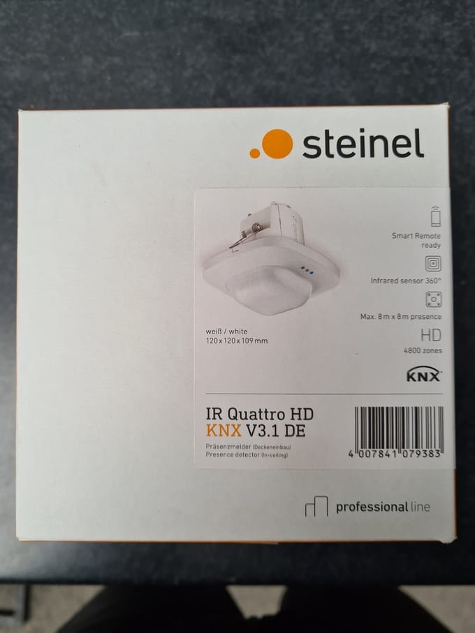 Steinel Aanwezigheidsmelder IR QUATTRO HD KNX 3 w - 079383