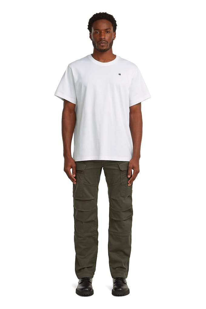 G-Star 3d Regular Straight Cargo Asfalt Größe: W35L34 | Cargohosen Outlet | Herren