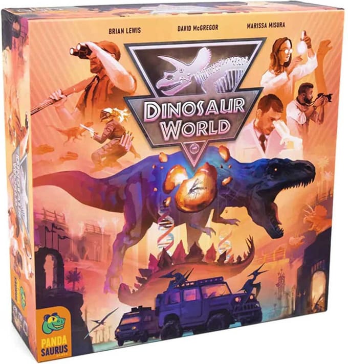 Dinosaur World - Bordspel - Engelstalige Versie