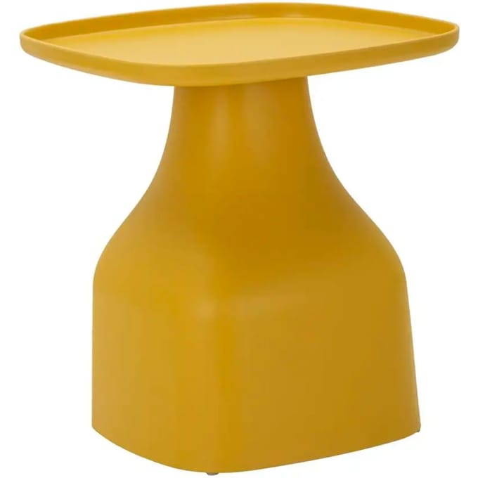 Salontafel Gea Table Yellow 48×48×50 cm