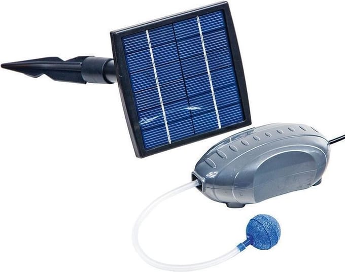 Heissner Vijver Beluchter Solar Max. 120 Ltr/u
