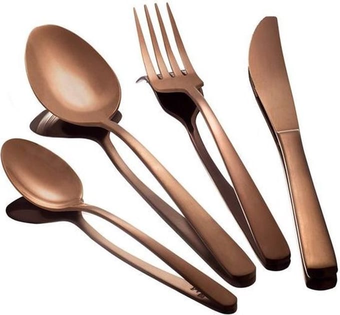 BerlingerHaus 2353 - bestekset 24 dlg - Rose Gold - Bestek