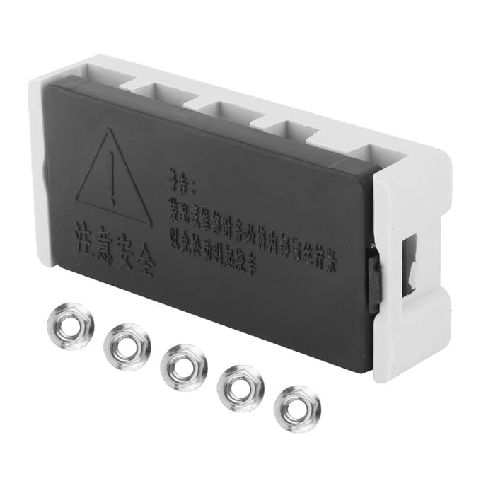Elektrische Fiets Junction Box 5 Polig Fiets Draad Connector Junction Box voor E-bike white