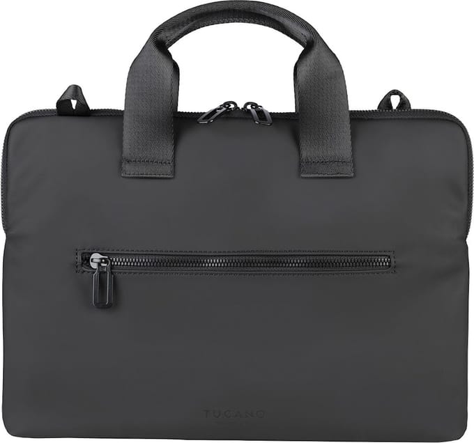 Tucano Gommo Tas MacBook 13-14 – Intern Laptopvak – Extern Vak voor Accessoires – Groot Intern Compartiment - Zwart