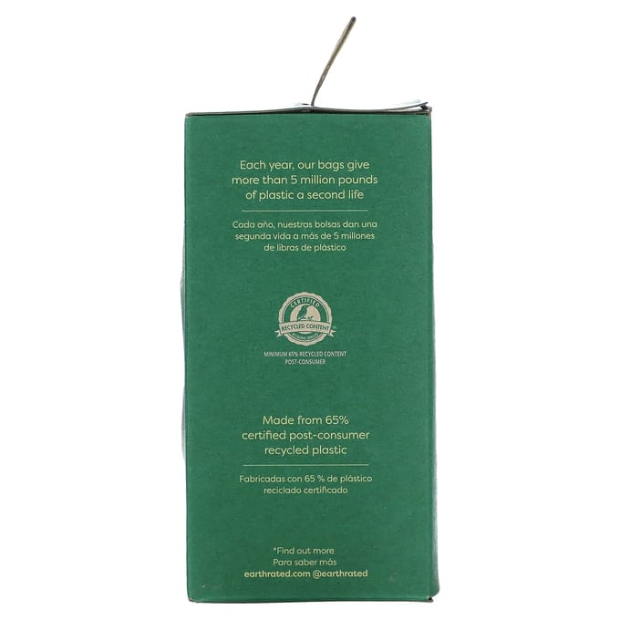 Earth Rated, Sacs à caca pour chien, Non parfumés, 120 sacs blue