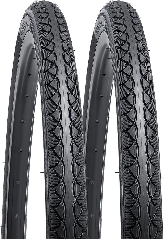 Fietsbanden Set - Banden Set - Wegfietsen - Synthetisch Rubber - 26x1 3/8 Inch
