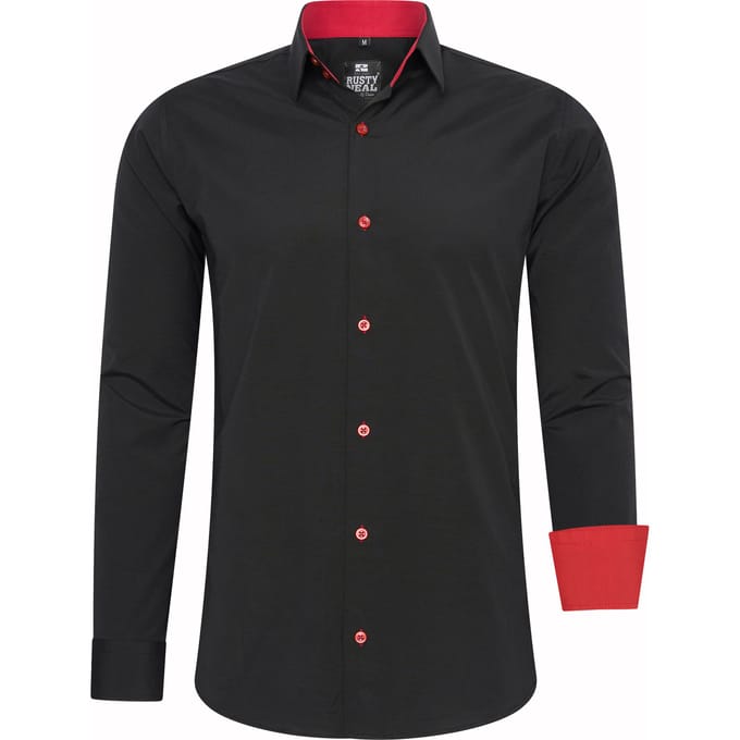 Zakelijk overhemd S - 6XL Slim Fit Premium Katoen-Stretch