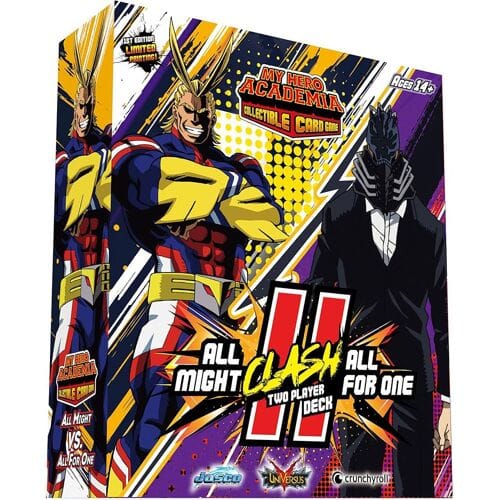 Jasco Games Jasco My Hero Academia CCG 2-Player Clash Deck-All Might vs. All for One (Diversen) Nieuw