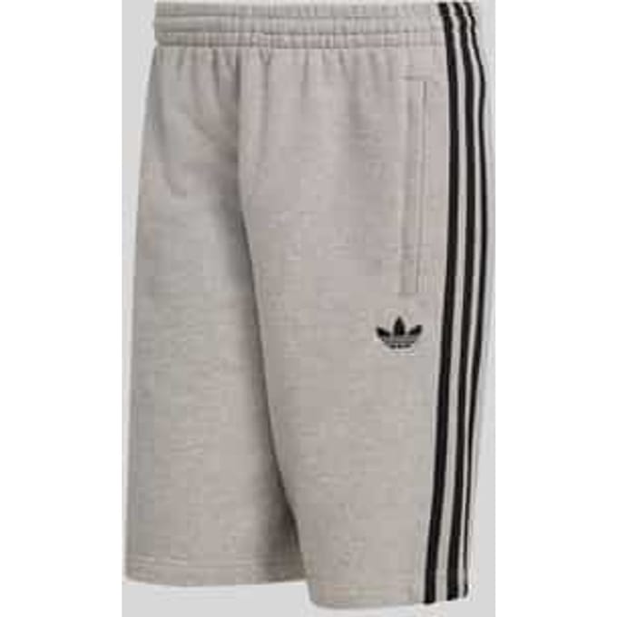 regular fit sweatshorts met gestikt logo