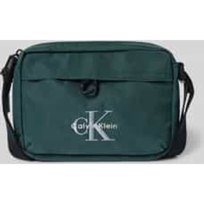 Crossbody Tas met Labelstitching