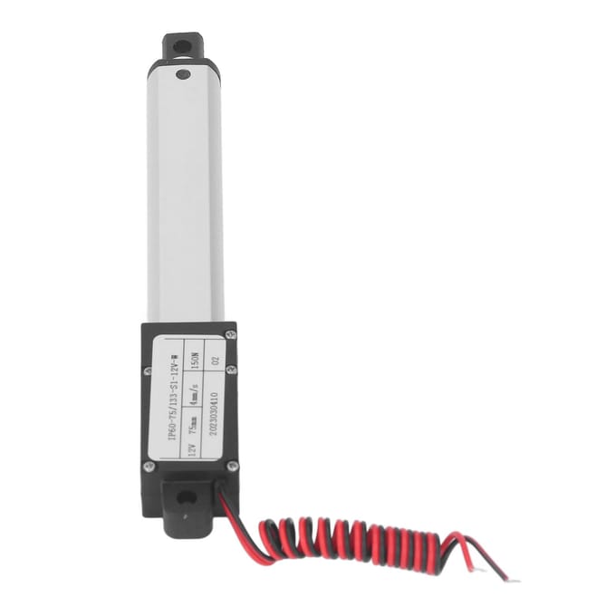 150N Elektrische Micro Lineaire Actuator Multi Bescherming Elektrische Mini Bewegingsactuator 75mm Slag 12V Type 2