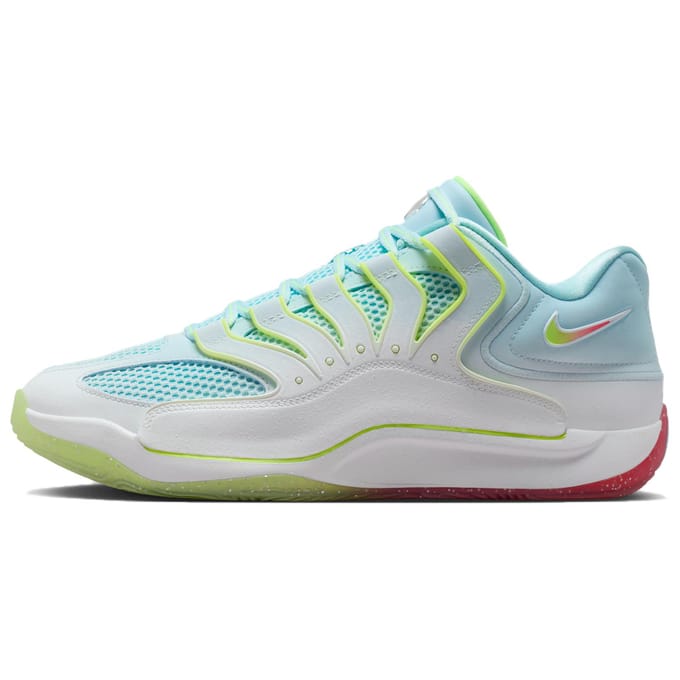 Nike KD 18 Snowed In Heren Sneakers Wit Volt Helder-Crimson HV1996-100 42.5 white