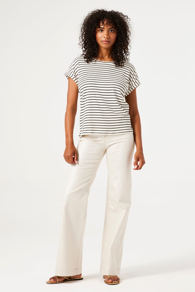 GARCIA Celia 249 Wide Jeans - Titanium