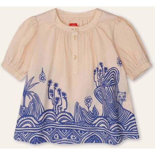 Oilily Besito Blouse- maat152/12yr Shifting Sand