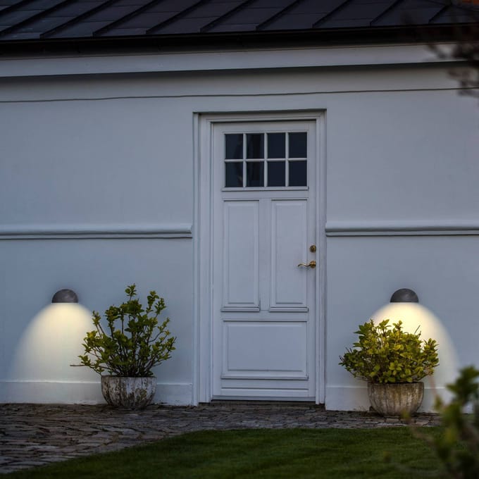 Nordlux Buitenwandlamp Bergen, staal