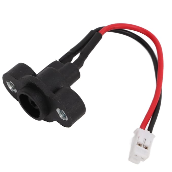 Elektrische Scooter Oplaadpoort Batterij Vervangingsinterface voor Ninebot ES1 Accessoires red