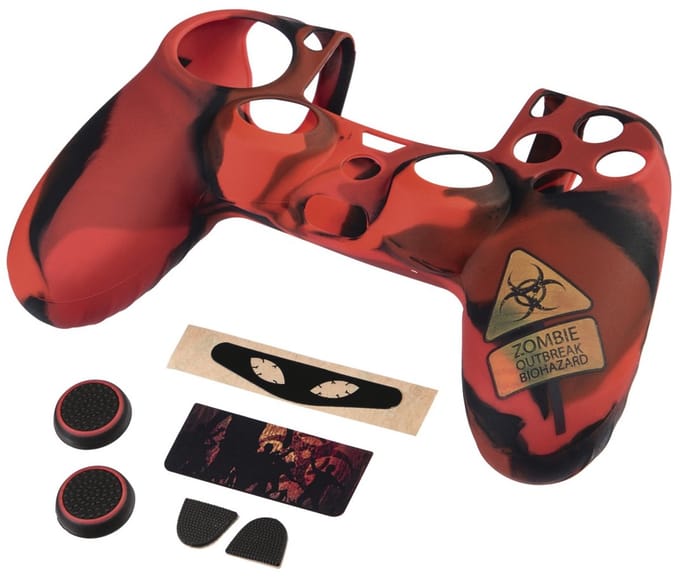7in1-accessoireset Undead voor de Dualshock 4 controller PS4/Slim/Pro