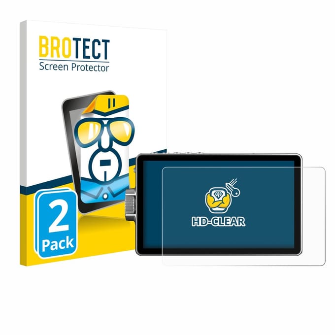 BROTECT - Screenprotector voor Viltrox DC-A1 2800 - Folie Beschermfolie transparant 2 Stuks