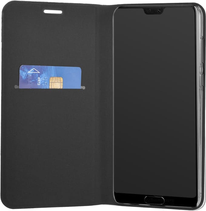 Bigben Connected, Hoesje geschikt voor Huawei P20 Pro - Folio, Zwart