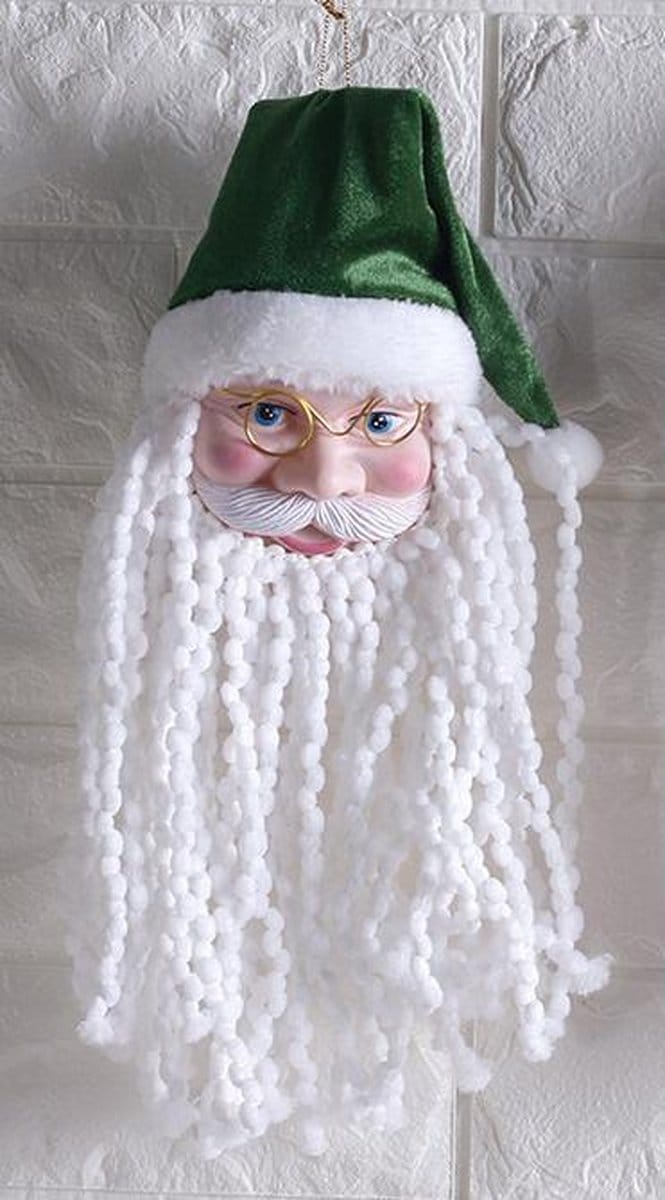Hangende Kerstman Groen