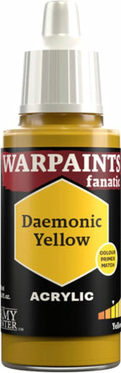The Army Painter Warpaints Fanatic: Daemonic Yellow (18ml) - Verf