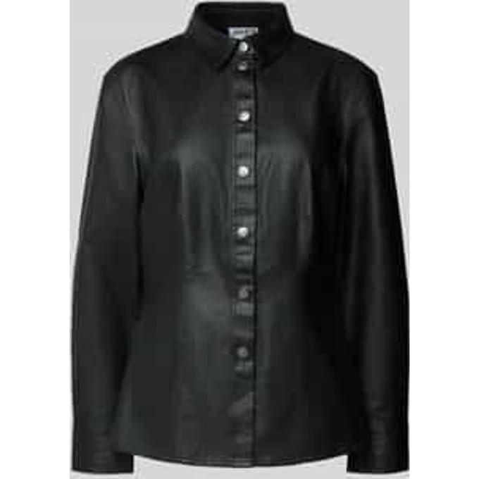 Overhemdblouse met knoopsluiting