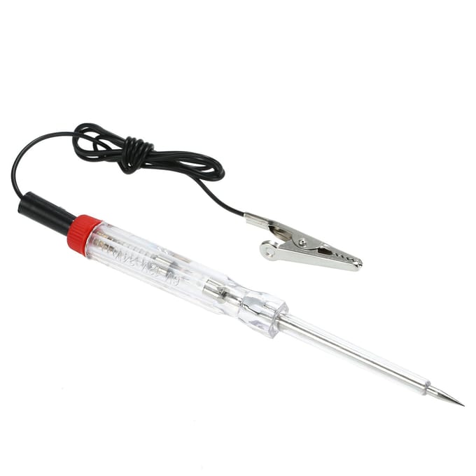 6-24V Automotive Auto Circuit Tester Draad Test Lamp Probe Tool Rood rood