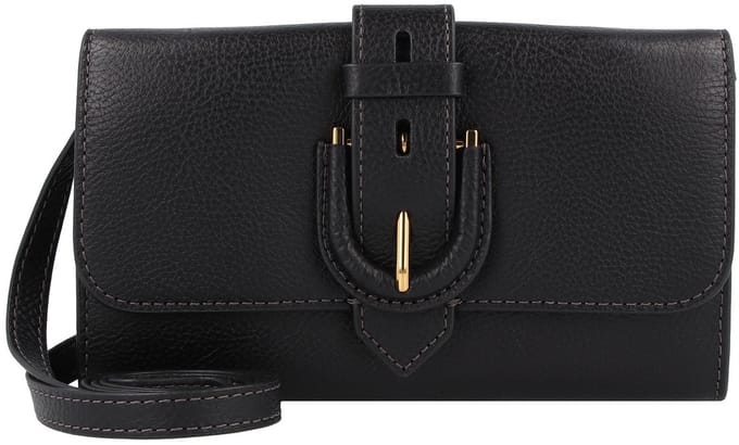 Fossil Harwell Portemonnee Leer 19 cm - Dames - black