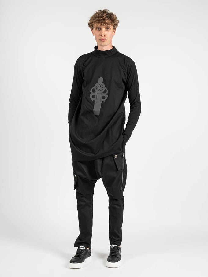 La Haine Inside Us blouse Wannact-Unisex Vrouw zwart