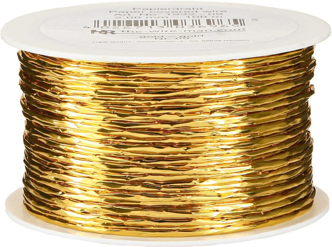 Draadgewikkeld goud Ø2mm 100m