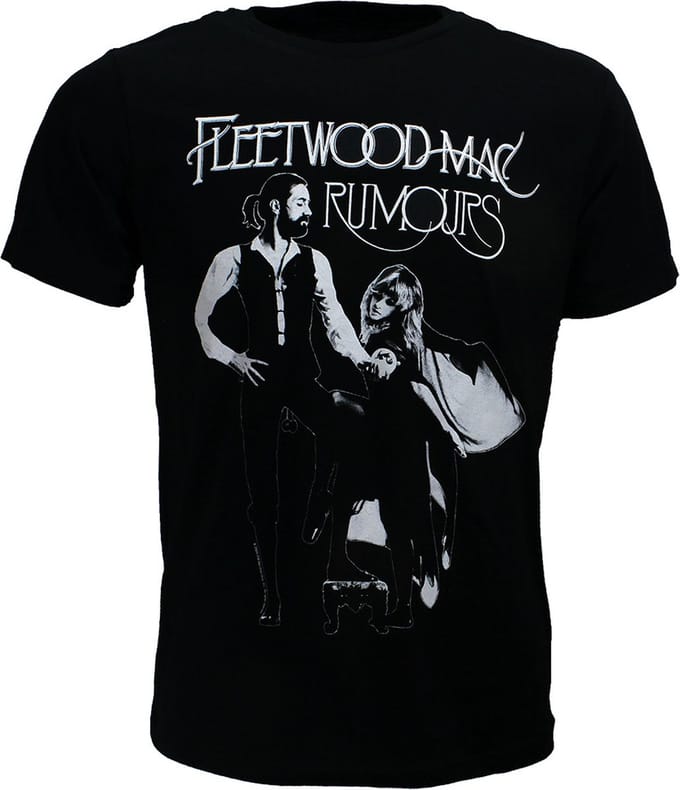 Fleetwood Mac Rumours T-Shirt - Officiële Merchandise - M