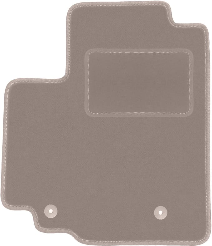 Beige bestuurdersmat voor: Suzuki Splash hatchback (2008-2014)