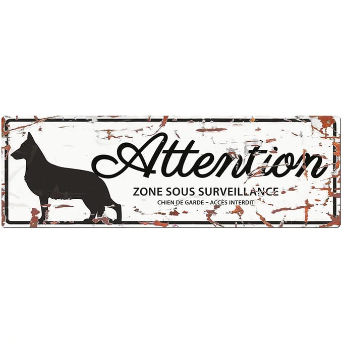 Waarschuwingsdisplay D&D Home German Shepherd F
