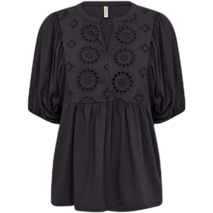 Soyaconcept - T-Shirt - Zwart - M (38)