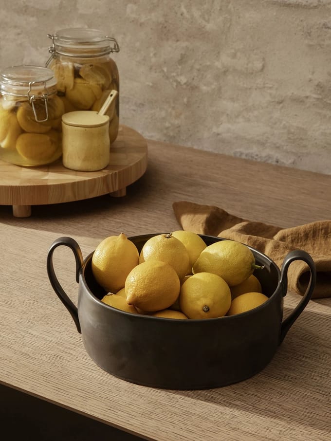 Ferm Living Flow Centrepiece schaal - zwart