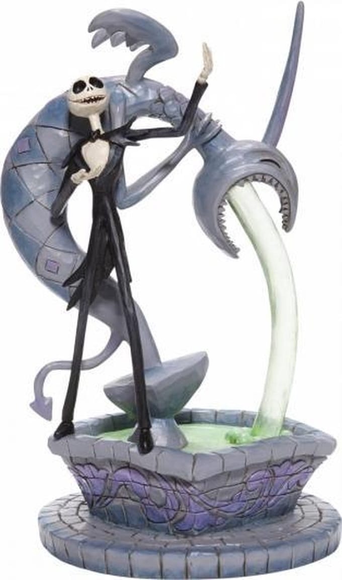 Disney Traditions – Jack Skellington op Fontein "Soulful Soliloquy" Beeldje (24 cm)