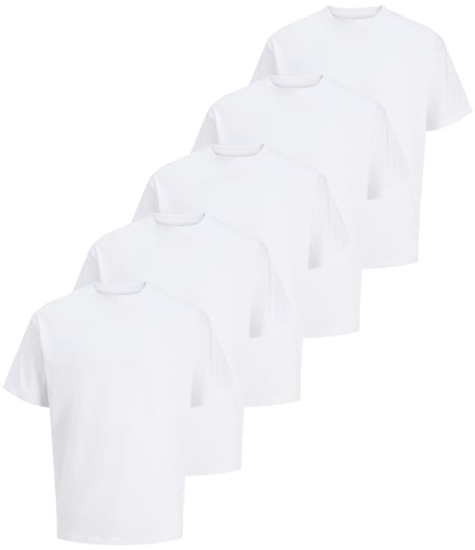 Jack & Jones Heren t-shirt 5 pack Relaxed