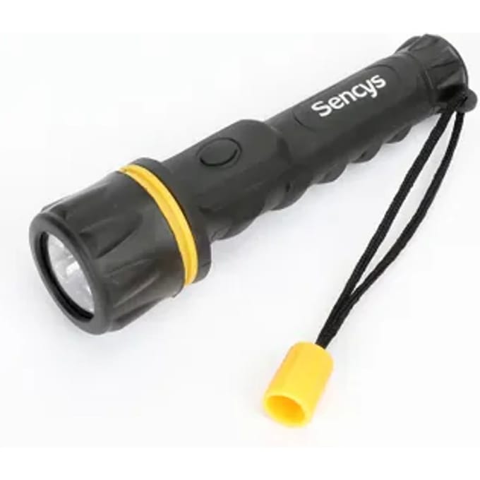 Sencys Zaklamp 3 Led 2aa
